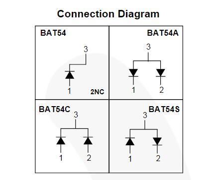 BAT54C 原理图